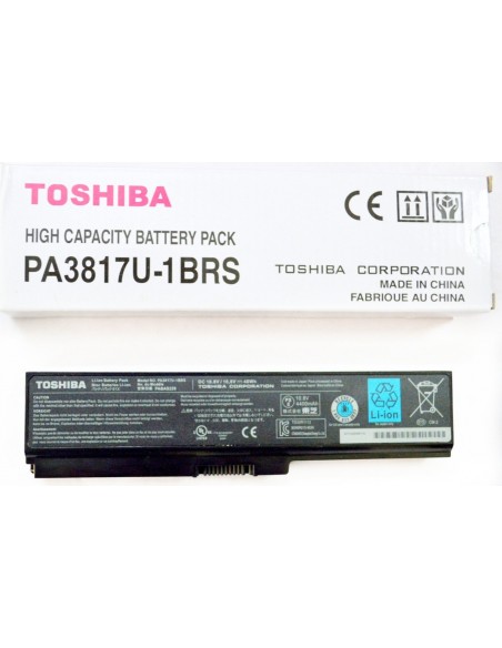 Battery for Toshiba Satelite A660, A665, C640, C650, C655, C660, C670 Series-- MPN: Toshiba 3817U