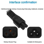 Dell K257C Original Laptop Power Cable Cord with 3-Pin Design and Universal Compatibility - Image 5