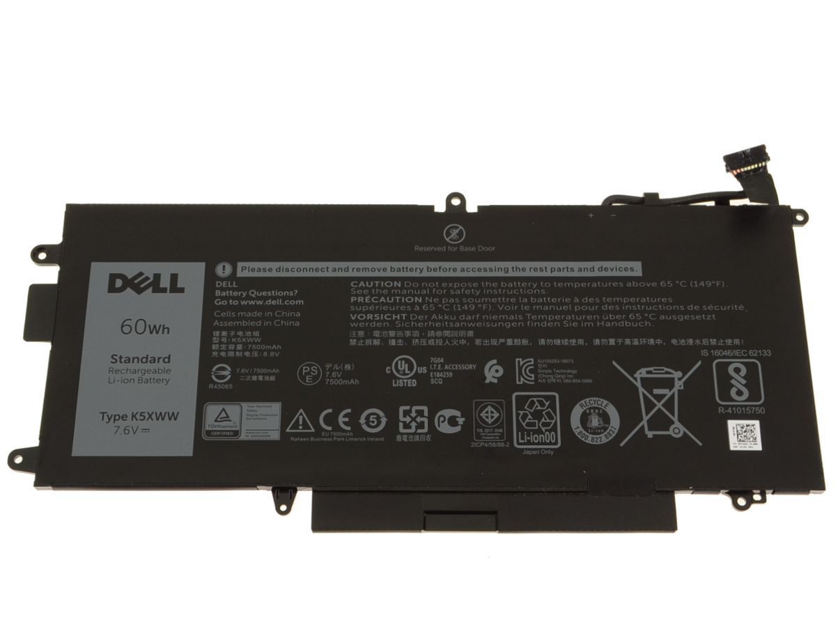 1_b9a7d2f8-f731-4ca2-92d0-921331f06374_2048x2048.jpg Dell K5 XWW Genuine OEM Battery for Latitude 7390 7389 5289 2-in-1 Laptops - Image 1