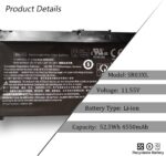 SR03XL Battery for Hp Pavilion 15-cx0000 HSTNN-DB8Q L08934-2B1 SR03052XL HSTNN-DB8Q - Image 3