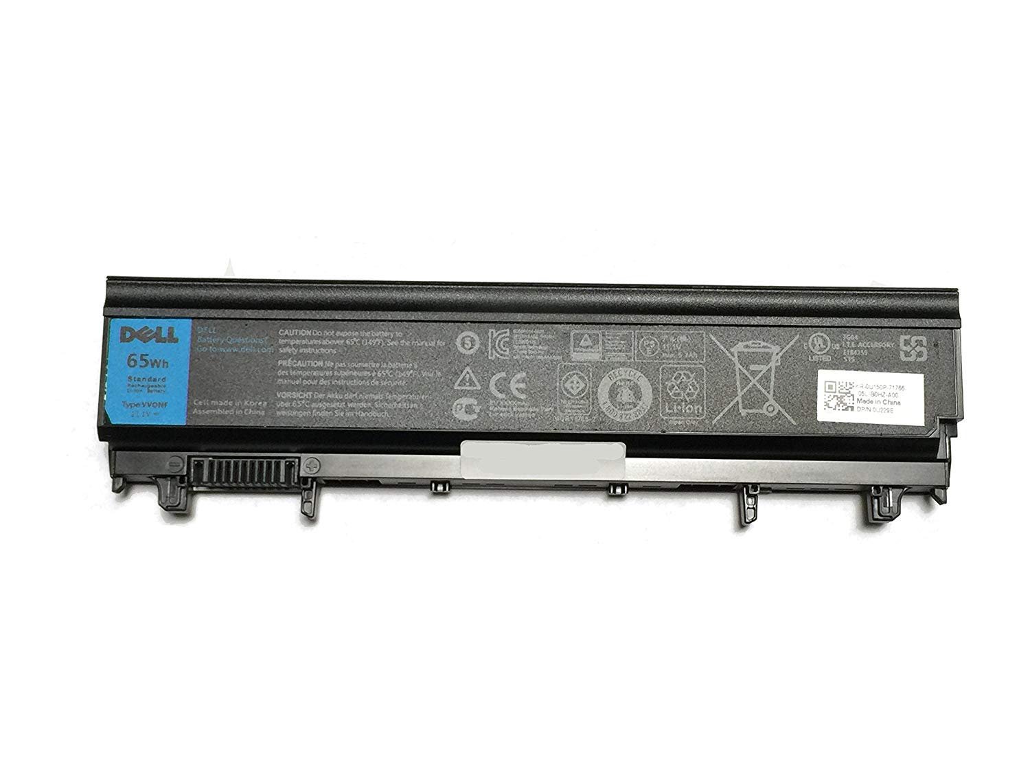 71JqLCCN-82.jpg Dell 312-1351 6 Cell Laptop Battery - Image 1