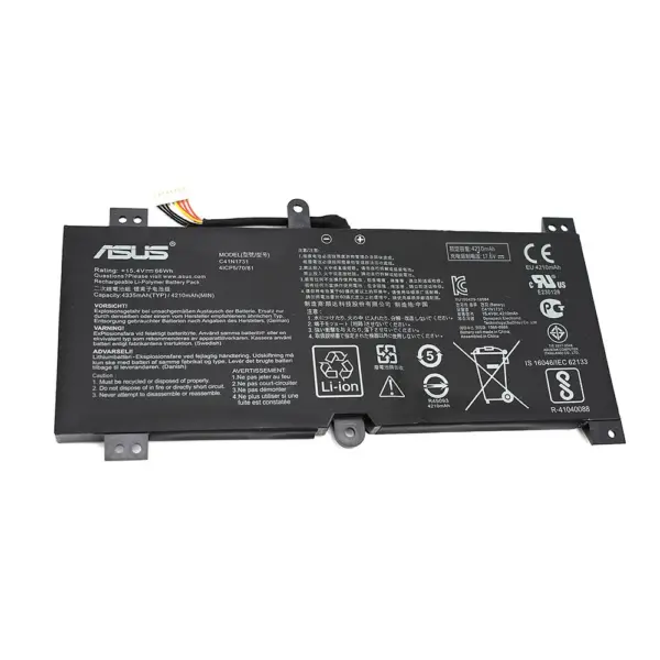 Original C41N1731 Asus ROG Scar II GL504GV-ES015T, ROG Strix HERO II G515GV-ES070R G715GW Laptop Battery