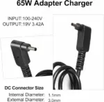 ACER Original 65W 3.0mm Pin Laptop Adapter Charger for TravelMate P2 TMP214-52G, TMP215-52G-MPN: ACER 65W 3.0mm - Image 6