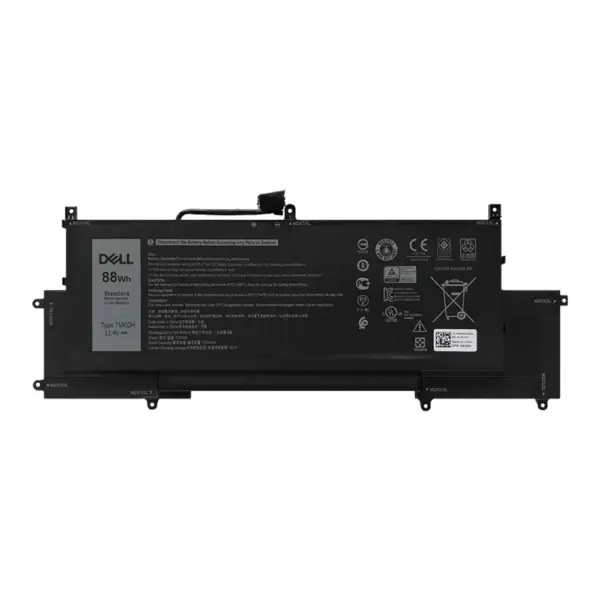 TVKGH 88 Wh Battery for Dell Latitude 9510 9500 2-in-1 | Replaces 89 GNG 10 R94 HYMNG