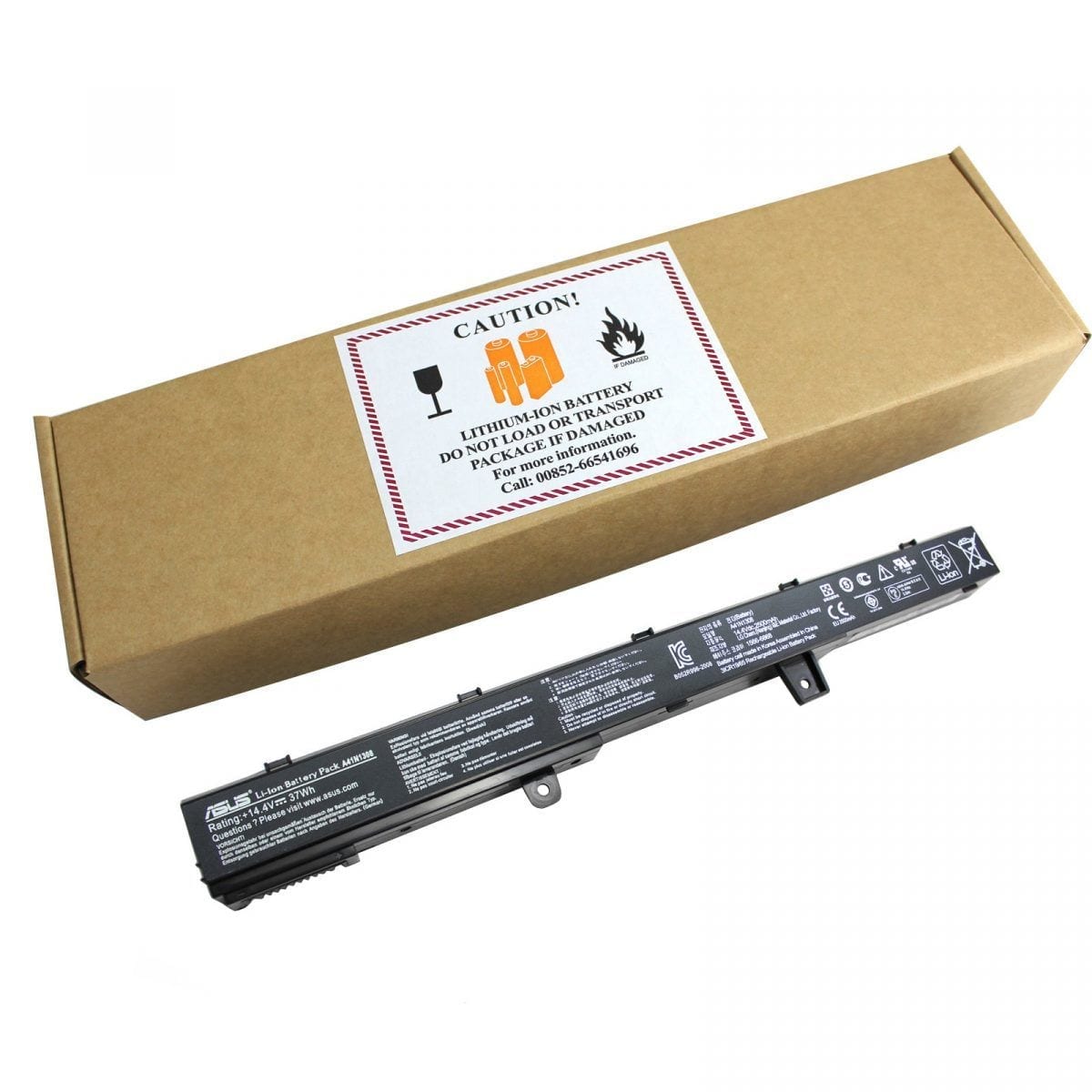 asus-x451-battery.jpeg Original Asus A41N1308 battery for A551 A551CA X451 X551 D450C D450CA D550C D550CA D551 - Image 1