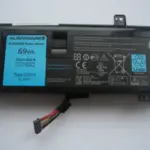 Dell Alienware 14 M14 X R4 Battery G05 YJ Y3 PN0 11.1 V 69 Wh High-Capacity Replacement