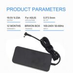 19.5V 9.23A 180W Laptop Charger, Compatible with Asus ADP-180MB F FA180PM111 ROG G750JM Gaming Laptop AC Adapter -- MPN: Asus 180W 5.5 * 2.5mm - Image 3