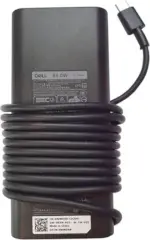 Genuine Dell 65 W USB-C Adapter for Latitude Laptops | OEM P/N 2 YK0 F