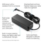 HP HP original 65W 4.5mm Pin Laptop Charger Adapter for Pavilion 15-p2 Series(With Power Cable) MPN:HP 65W Bluetip - Image 4