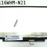 NT116WHM-N21 HN116WX1-102 Slim 11.6″ LED Laptop Screen 1366*768 WXGA HD Bottom Right 30 PIN Twin Holes Bracket Left & Right